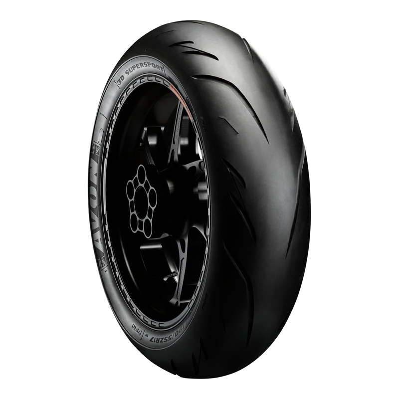 Avon 3D Supersport 190/55ZR17 Rear Tyre (73W Rating)