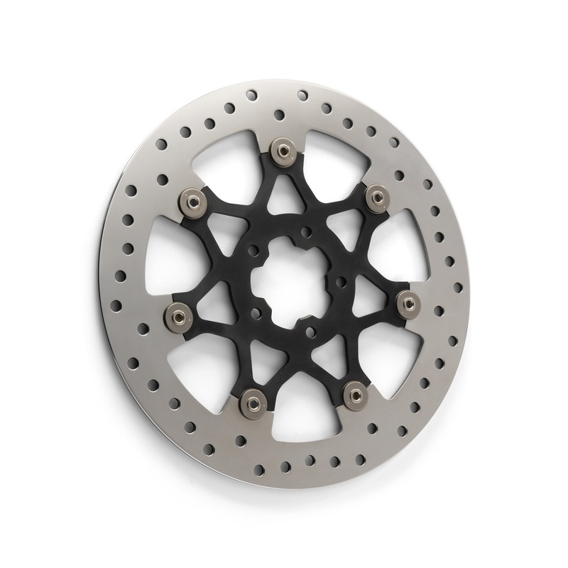 Harley Davidson 41500212 Polished Front Brake Rotor KIT,BRK RTR,FRONT, 320MM