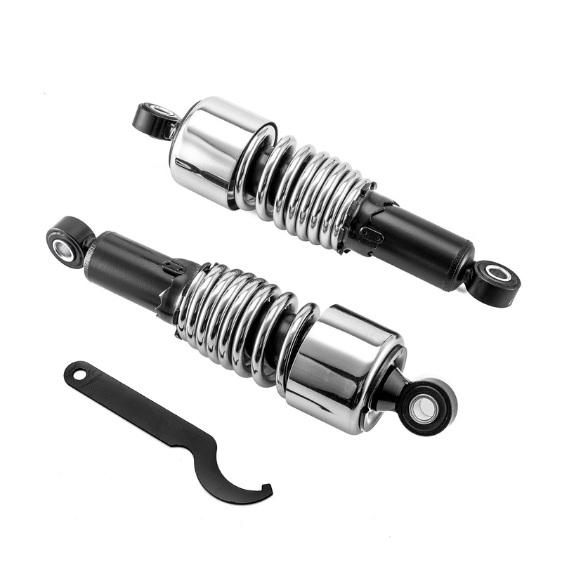 Harley Dyna Street Bob Wide Gide 10.5″/267mm Preload Adjustable Motorcycle Rear Absorber Shocks