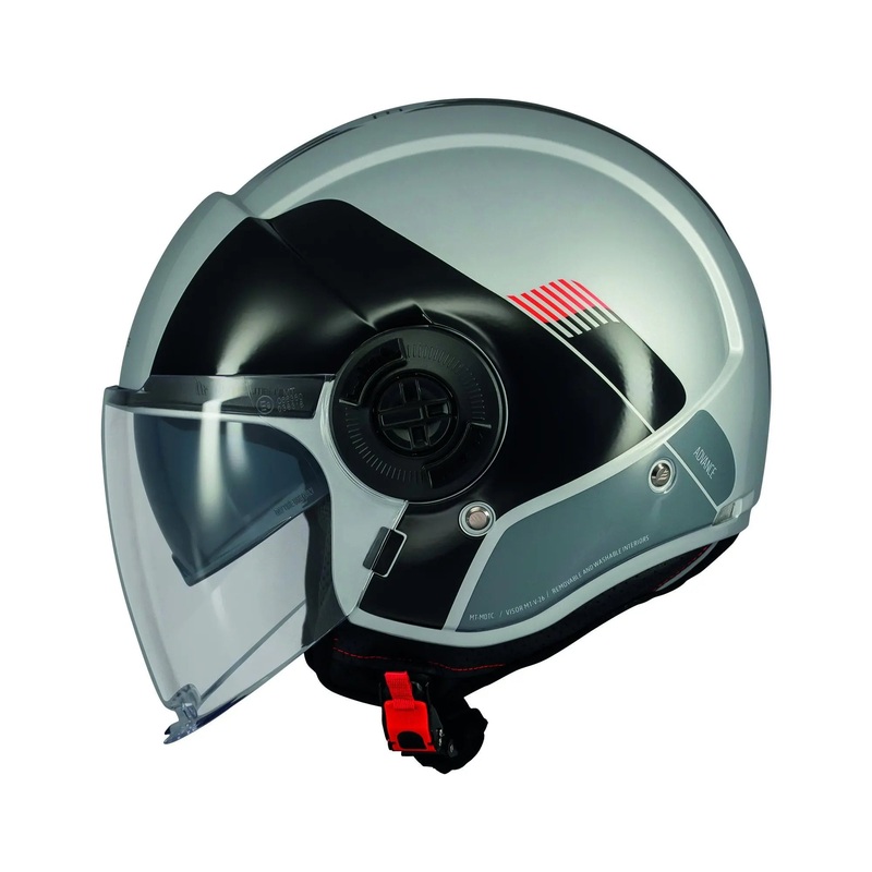 MT Helmets Viale SV Advance C41 Gloss Grey