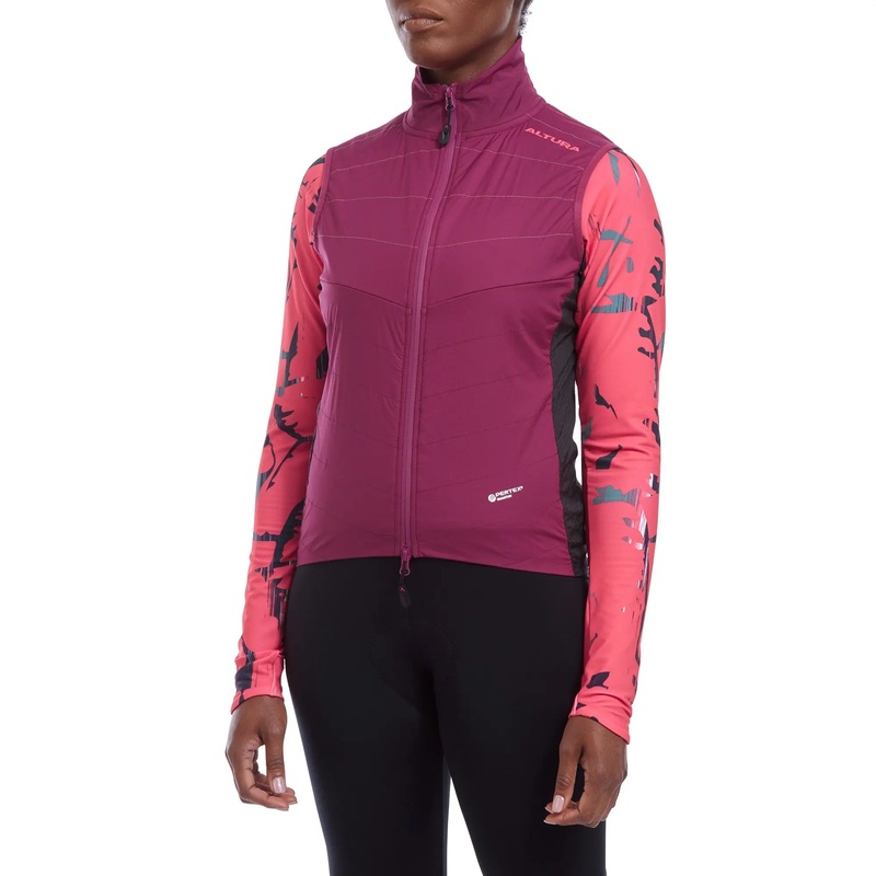 Altura Icon Rocket Insulated Cycling Ladies Cycle Gilet Purple