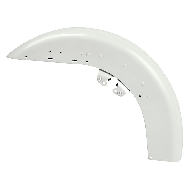 HR3 Bonneville Salt Pearl Motorcycle 18″ Front Mudguard Fender (can be installed with lighting) For Harley Touring Electra Glide Ultra Limited Tri Glide 14-23