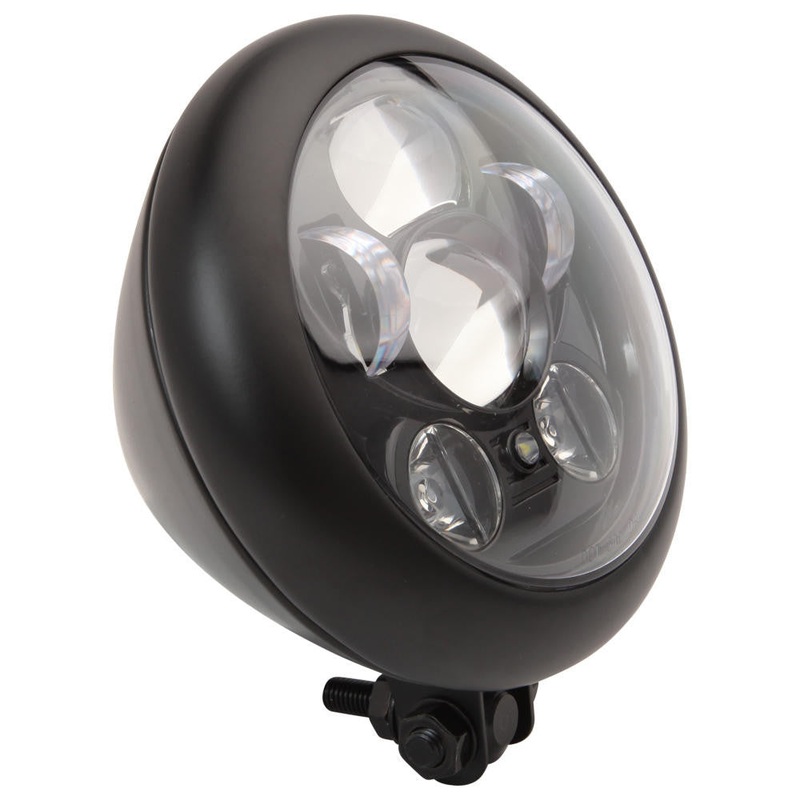 LED Bezel Headlight – Black