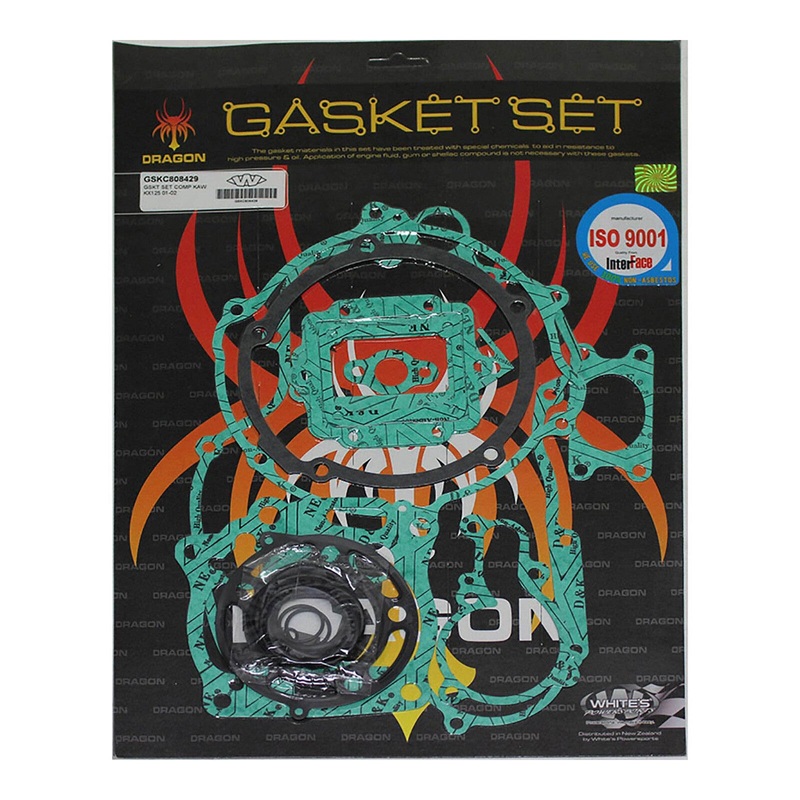 Whites Complete Gasket Set Kawasaki KX125 ’01-’02