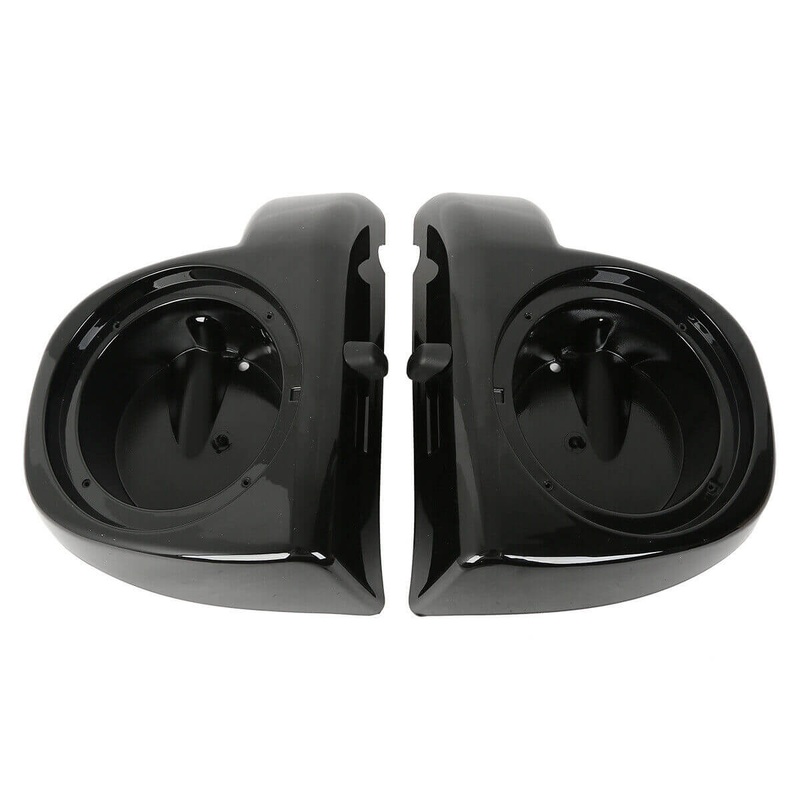 6.5″ Speaker Pods Boxes Lower Vented Fairing Fit For Harley Touring Glide 14-24 | Mactions