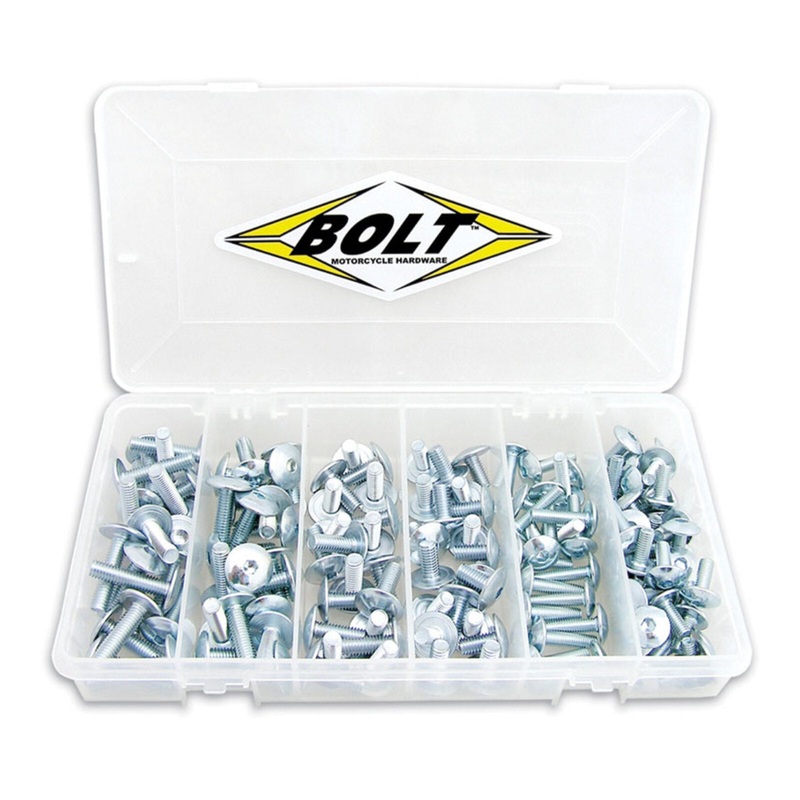 BOLT FAIRING BOLT ASSTD 20 ea 5×12/5×20/ 6×12/6×16/6×20/6×25