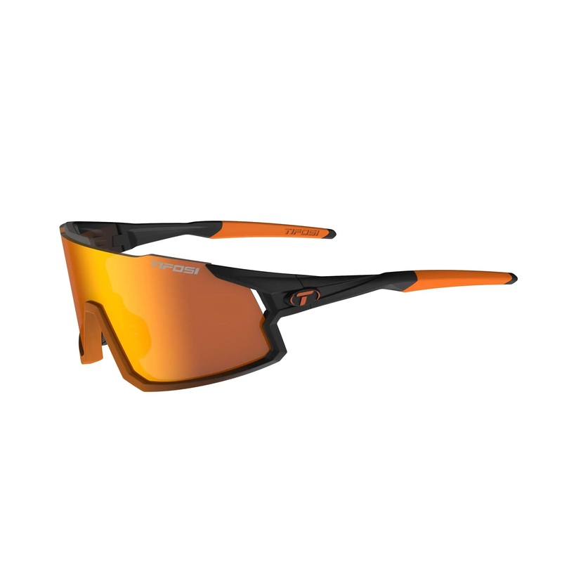 Tifosi Stash Interchangeable Lens Cycle Sunglasses Black / Orange