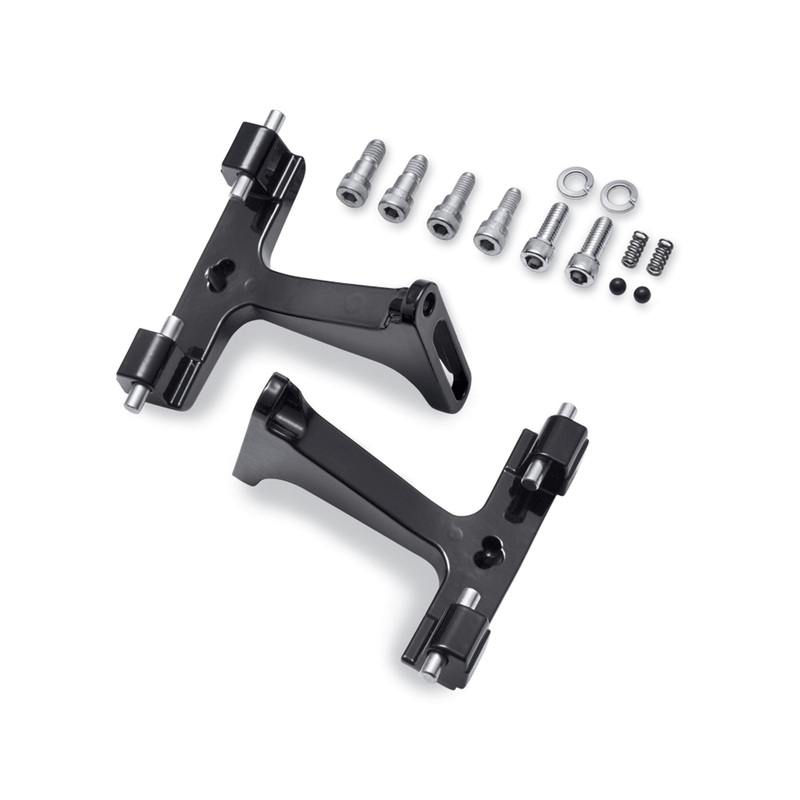 Harley Davidson 50500042 Passenger Footboard Support Kit KIT-SUPPORT,PSNGR FTBRD,BLK,FL