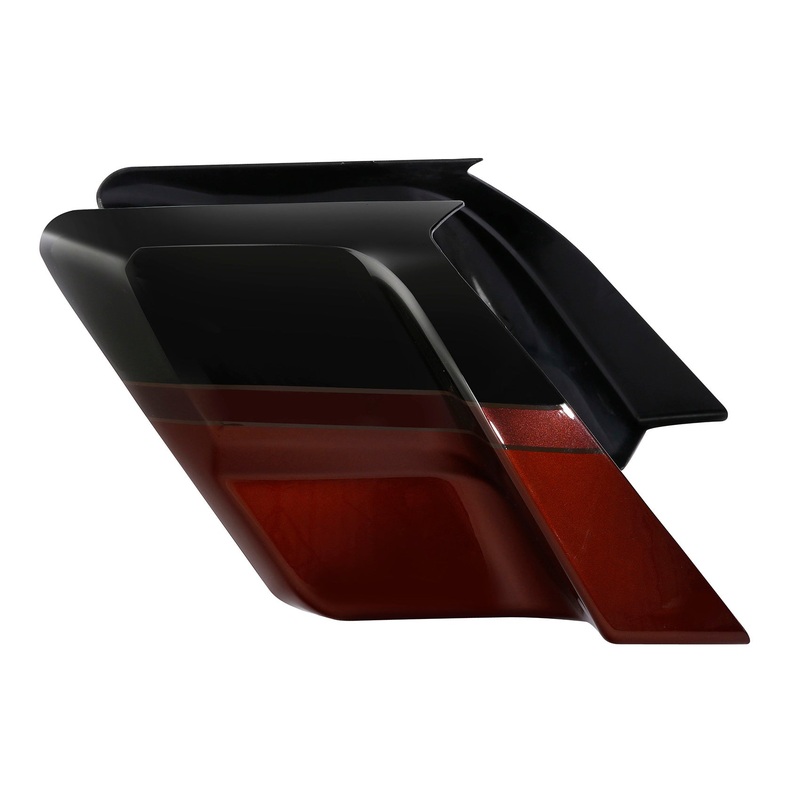 HR3 Auburn Sunglo & Black Hole With Rich Bourbon CVO Stretched Side Covers CVO LIMITED (FLHTKSE) 2019
