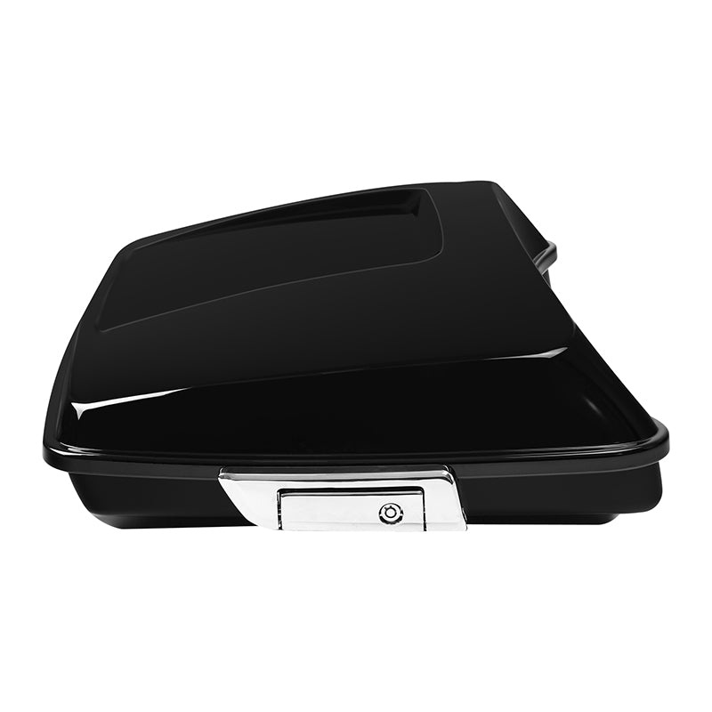 HR3 Vivid Black 5.5″ Razor Style Tour Pack Luggage For 14-24 Harley Touring