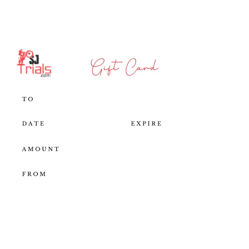 SJ TRIALS GIFT CARD