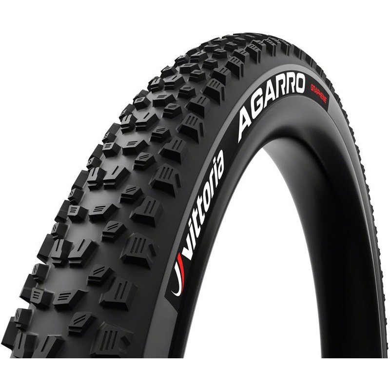 Vittoria Agarro Tire – 27.5×2.6 – Tubeless Folding – Black/Anthracite – TNT G2.0