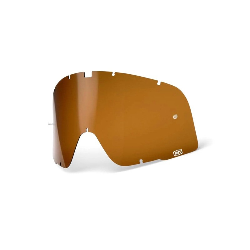100% Barstow Replacement Dalloz Curved Lens Bronze