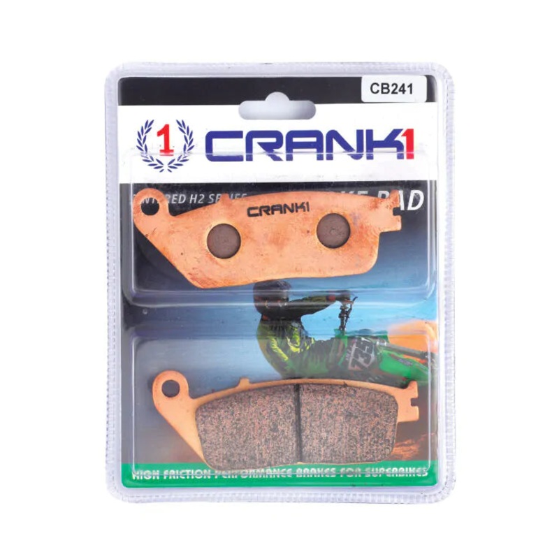 BRAKE PADS FRONT HONDA CBR 250R -2011 TO 2014-CB241- CRANK1 Sintered Brake Pad