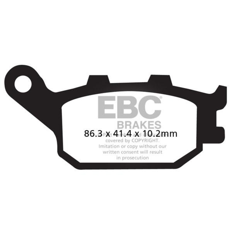 Brakes – FA174V Semi Sintered – EBC (Rear)