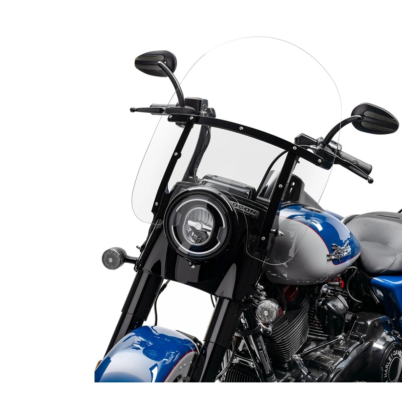 Harley Davidson 57400631 Detachables 20 in. Windshield – Clear KIT,WSHLD,20,CLEAR