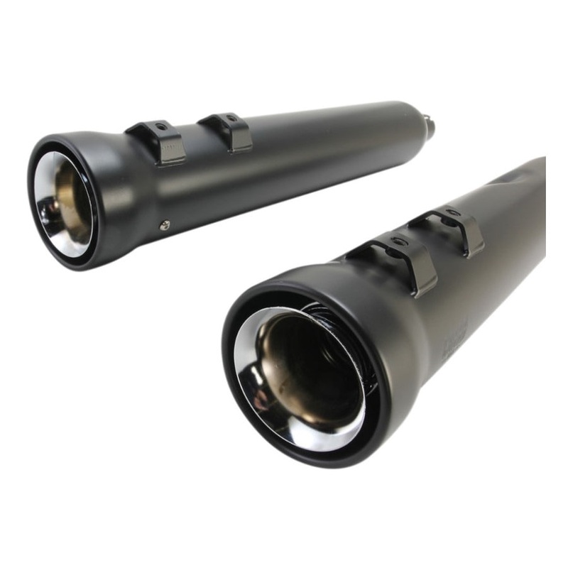 Neighbor Hater Slip On Mufflers for 2017+ M8 FL models – Black