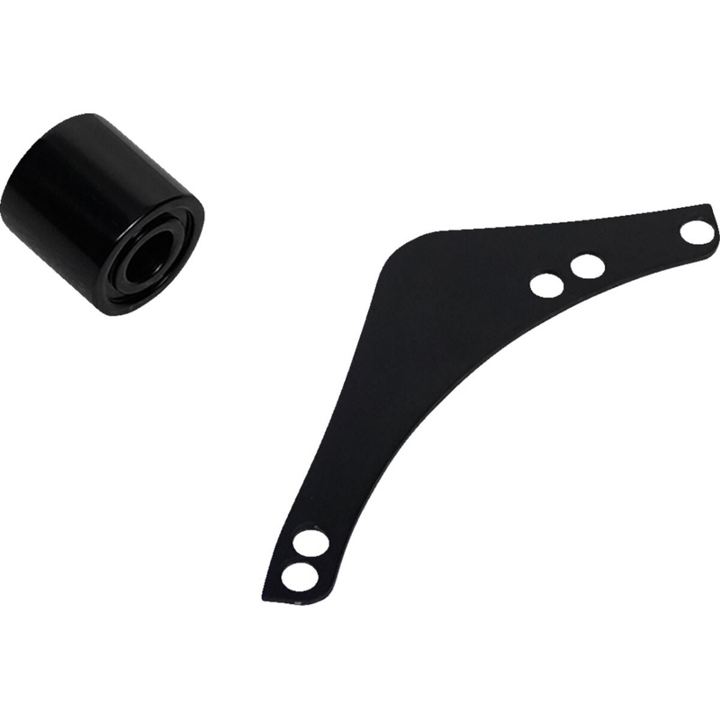 Replacement Left Breather Cover Plates: Inverted / Method Series, Black – 91+ Sportster