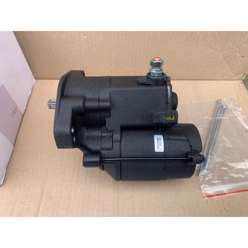 Starter Motor Harley Davidson FLHT 89-06 Black HD 1.4 KW New Arrowhead hi torq