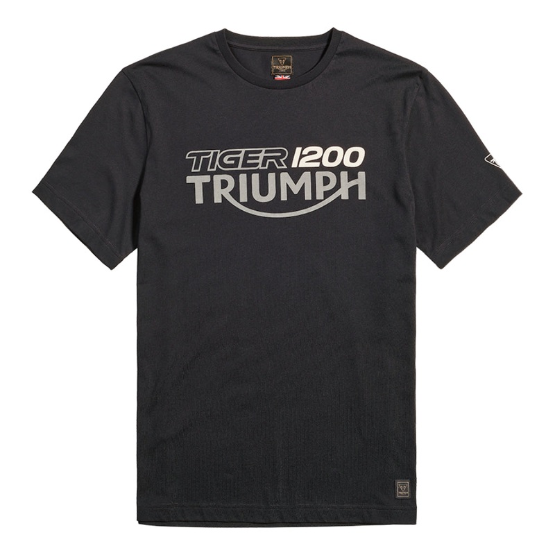 Tiger 1200 Short Sleeve T-Shirt Black