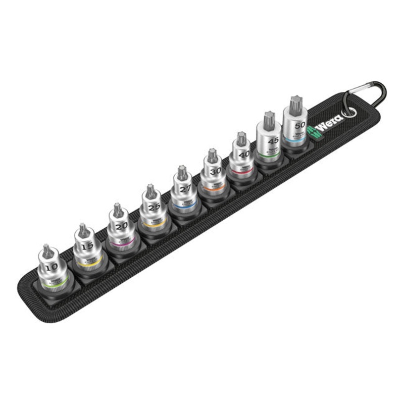 Wera Zyklop Torx 3/8″ Socket Bit Set & Belt