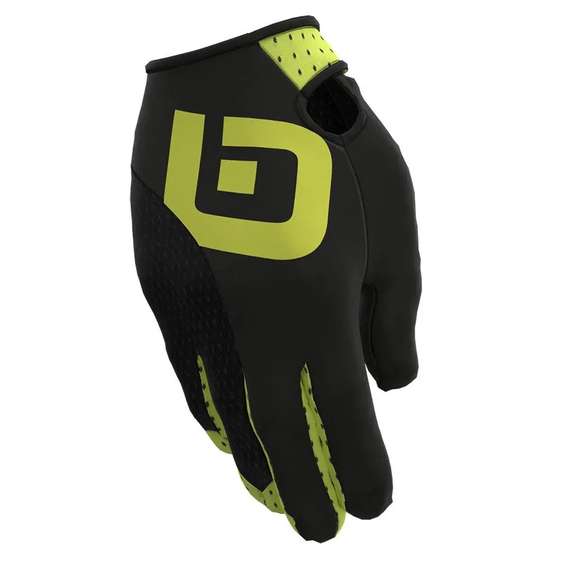 Ale Clothing Fango Off Road Cycle Gloves Black / Yellow
