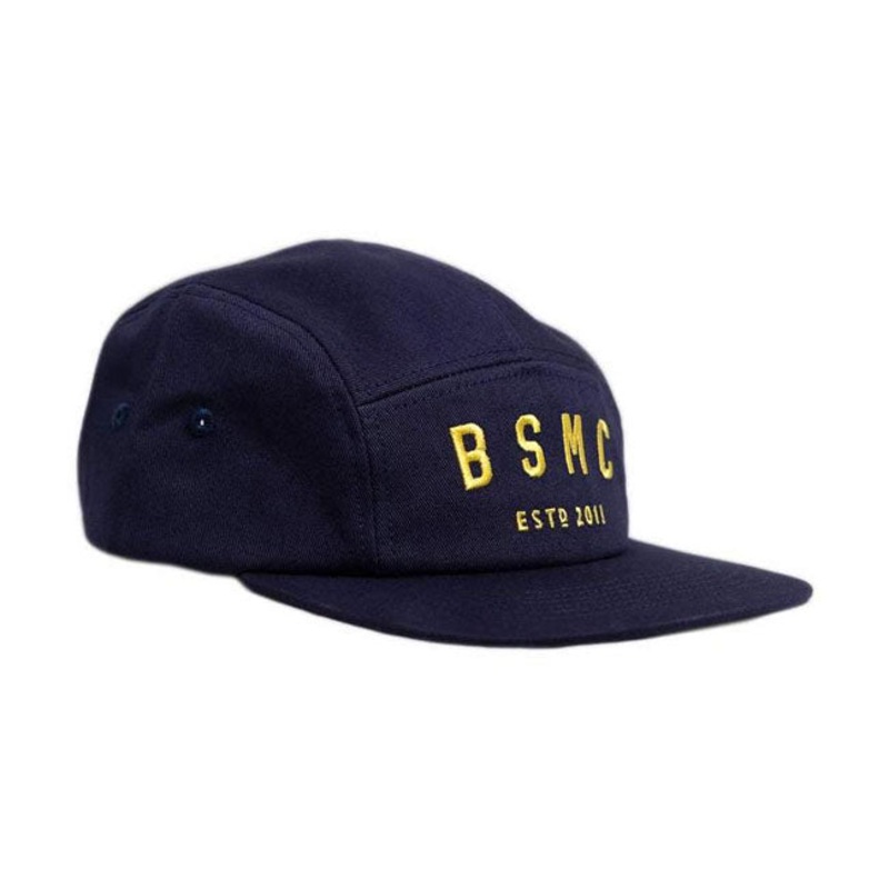 Bike Shed ESTD 5 Panel Cap Navy