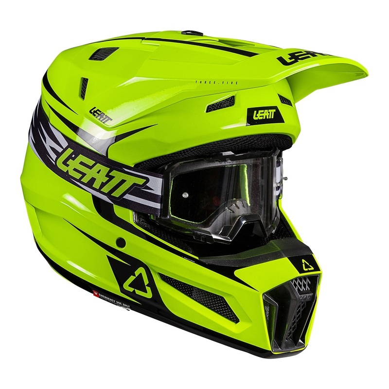 Leatt 2026 3.5 Helmet Kit – Neon Yellow