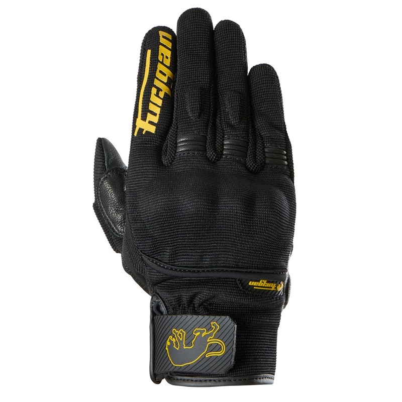 Furygan Jet D3O Evo Ladies Gloves Black / Gold