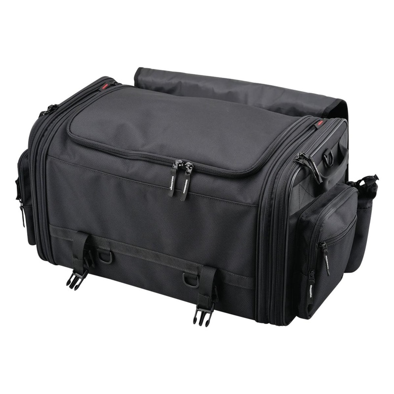 HenlyBegins Expandable Seatbag Variable Volume Of 53-70 Liters Black