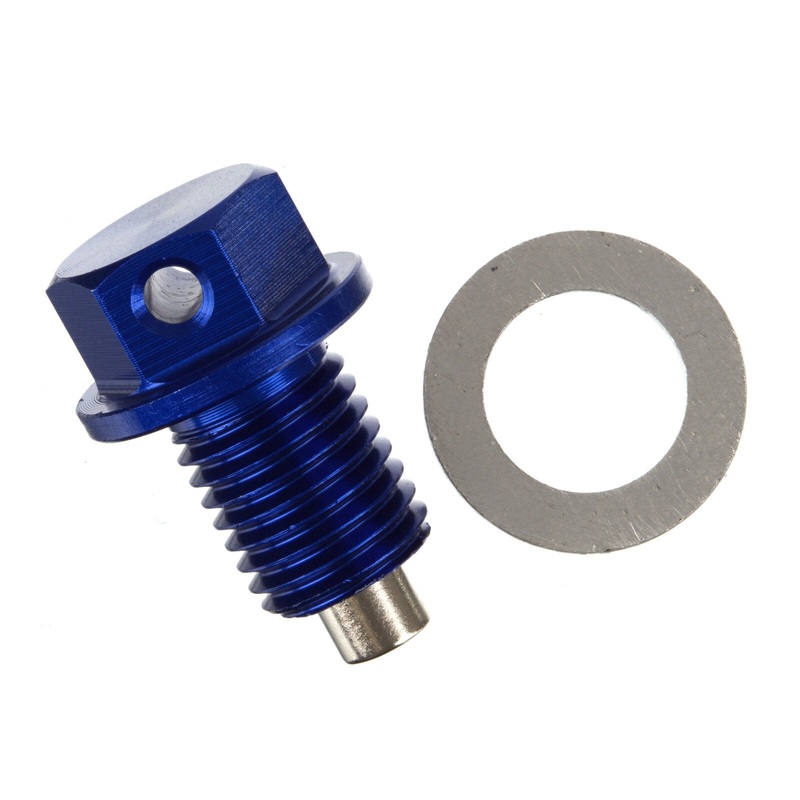 Whites Magnetic Sump Plug M12 x 15 x 1.5 – Blue