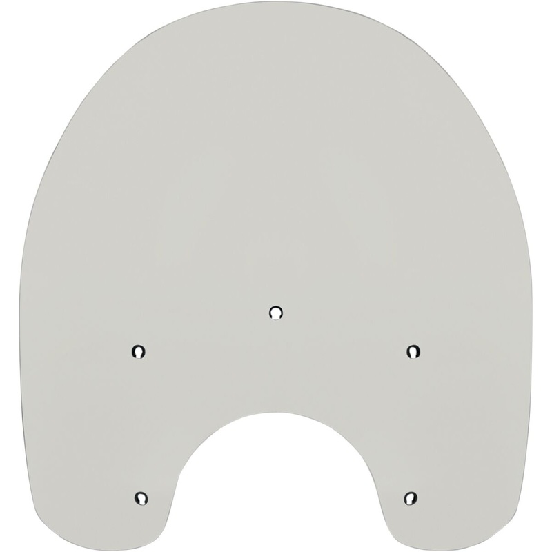 17″ Windshield Standard Replacement Plastic, Solar – 86-17 Softail