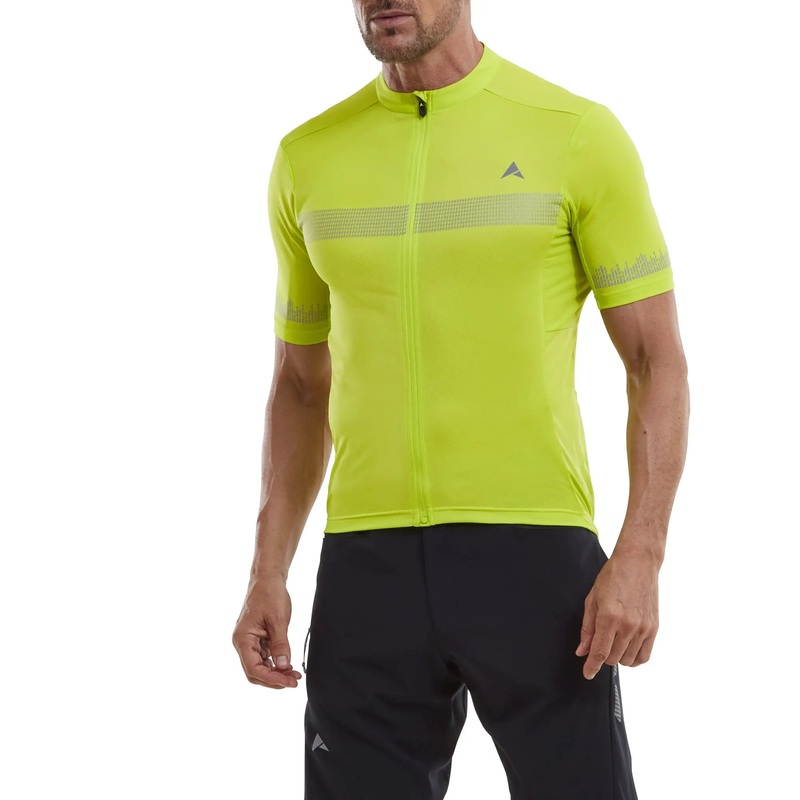 Altura Nightvision Short Sleeves Cycling Cycle Jersey Lime