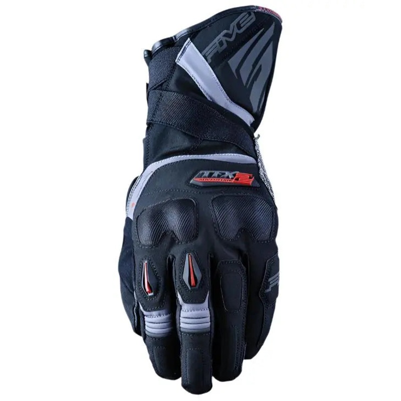 Five TFX-2 Waterproof Textile Gloves Black / Grey