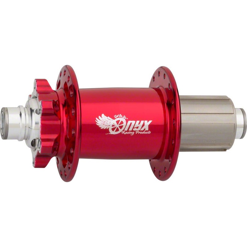 Onyx MTB Rear Hub – 12 x 148mm 6-Bolt HG10 Candy Red 32H