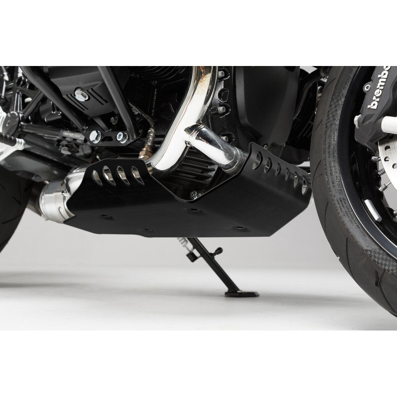 SW Motech R9T Series Engine Sump Guard – Black