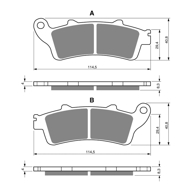 GOLDfren Brake Pads Sintered Sports GF178 – S3 ( PH247 )