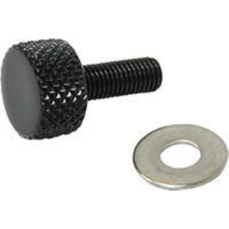 Knurled Seat Knob 1/4-28 Black