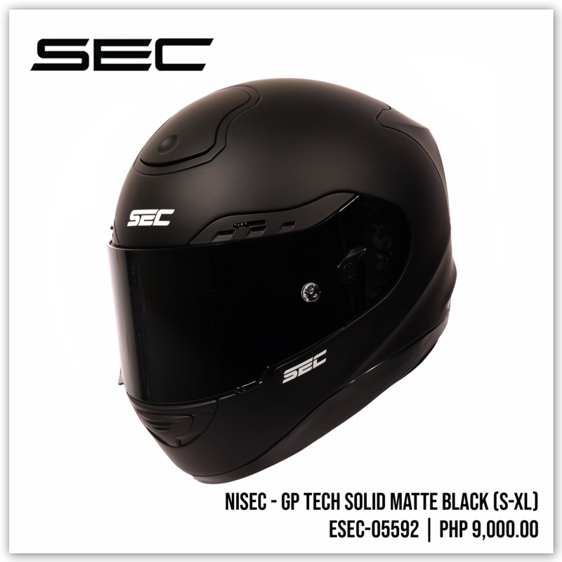 NISEC – GP-TECH Solid Matte Black