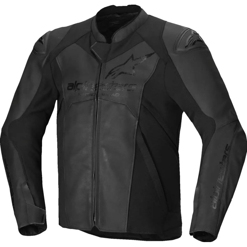 Alpinestars Faster V3 Riding Leather Jacket Black