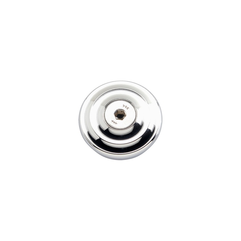 AlumiCore Throttle End Cap Kit – Chrome