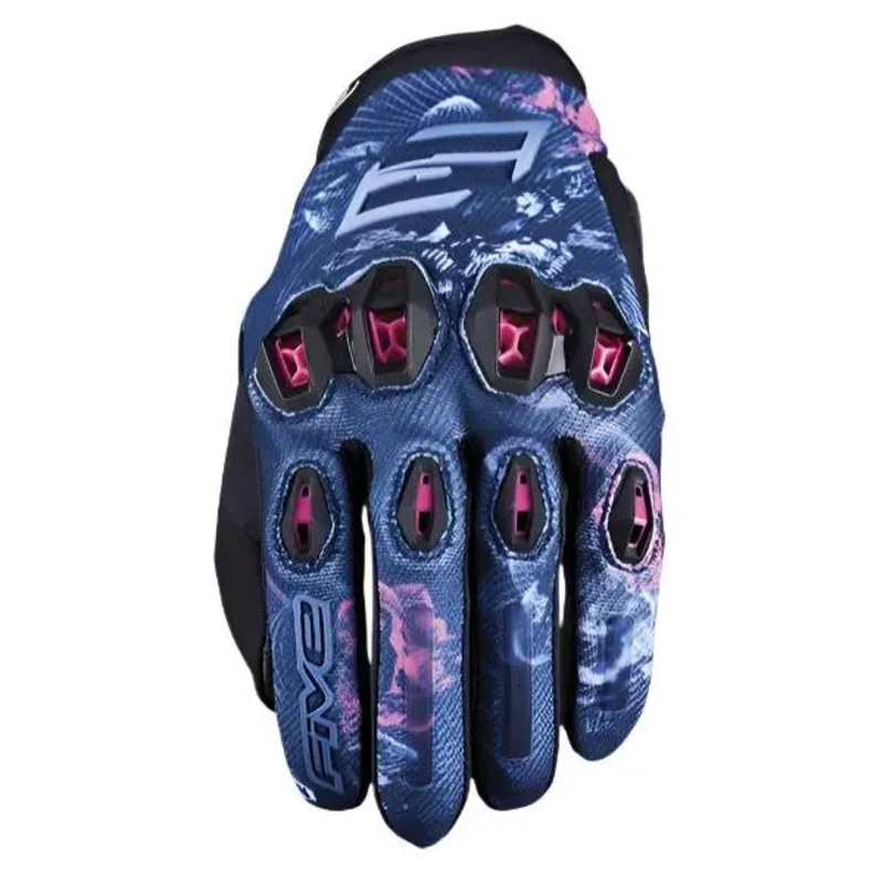 Five Stunt Evo 2 Ladies Textile Gloves Flowers