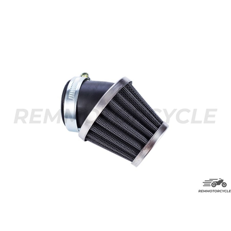 Motorcycle Air filter short model 1.1″ to 1.97″ angled 45 or 90