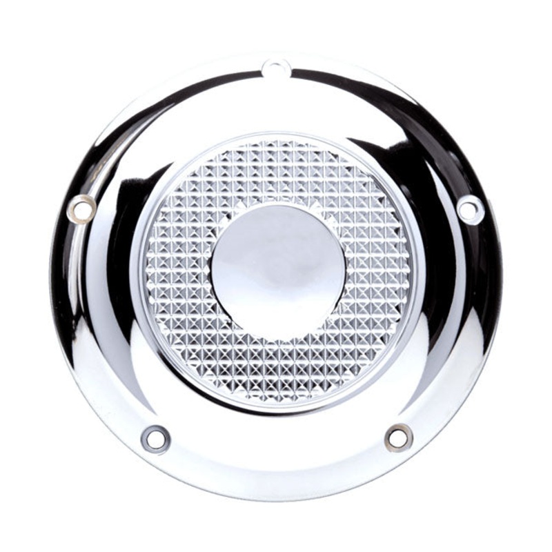 Vity”S Design, Diamond Derby Cover. Chrome
