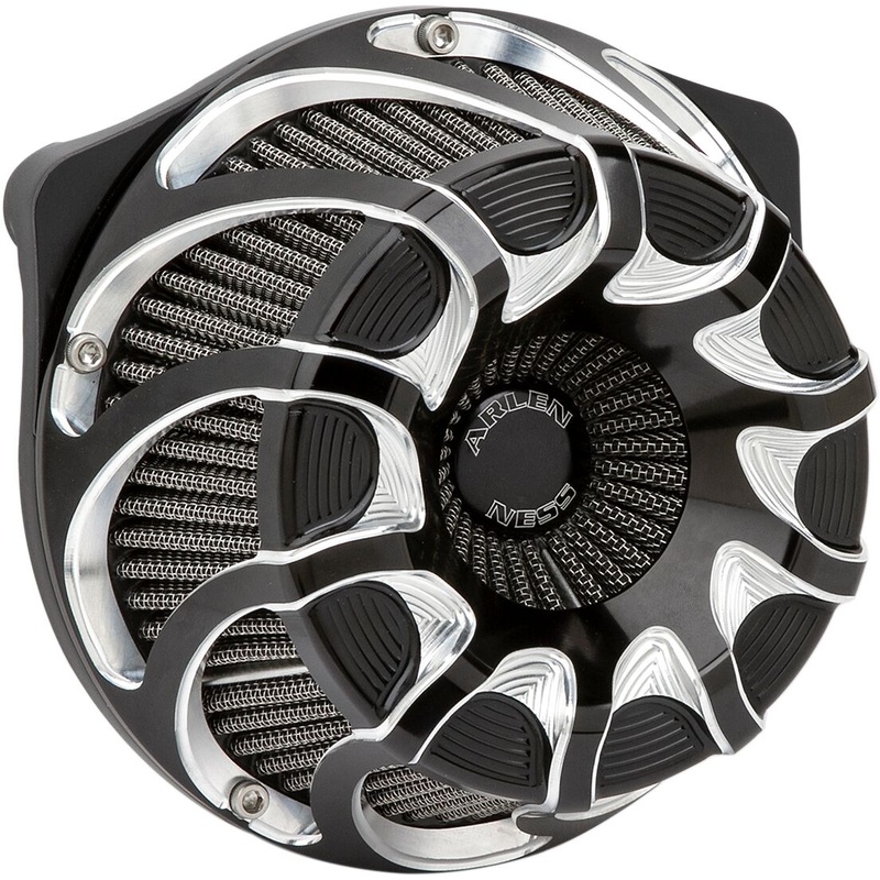 Drift Inverted Series Air Cleaner, Black – 17-23 Milwaukee 8