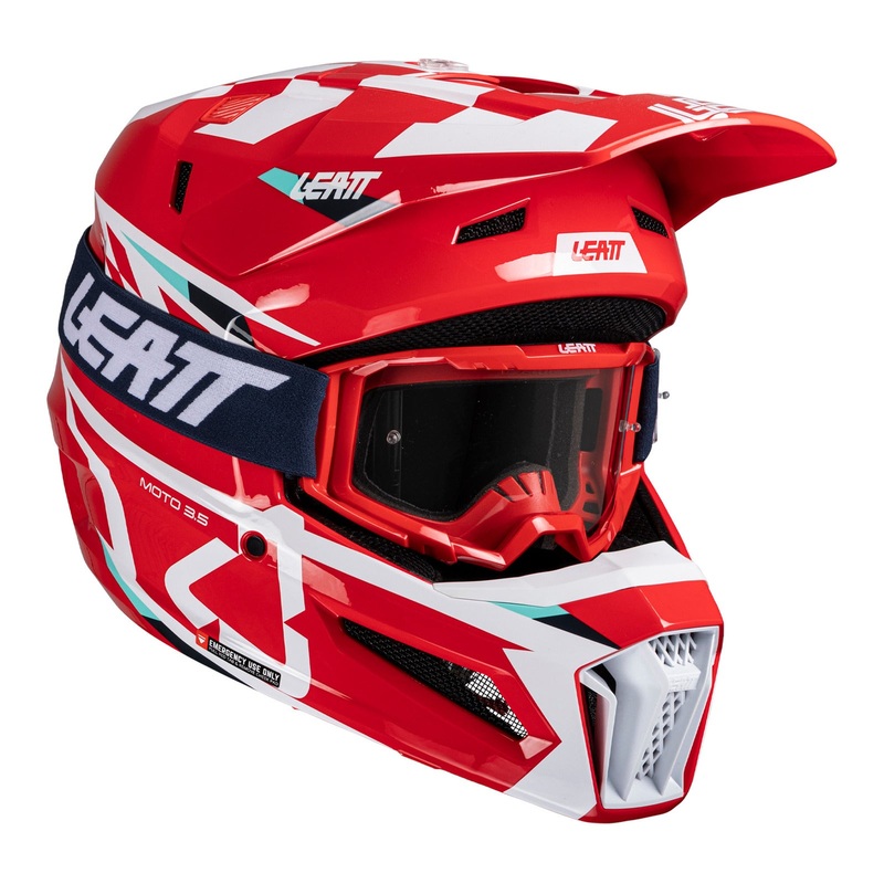 Leatt 2025 3.5 Helmet Kit – Red