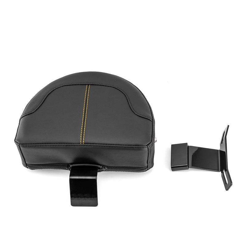 Rider Driver Backrest Set for 2018-2025 Harley Heritage Softail with Stock Seats