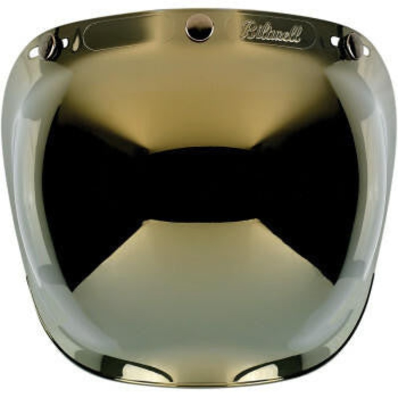 Biltwell – Anti Fog Bubble Shield – Gold Mirror