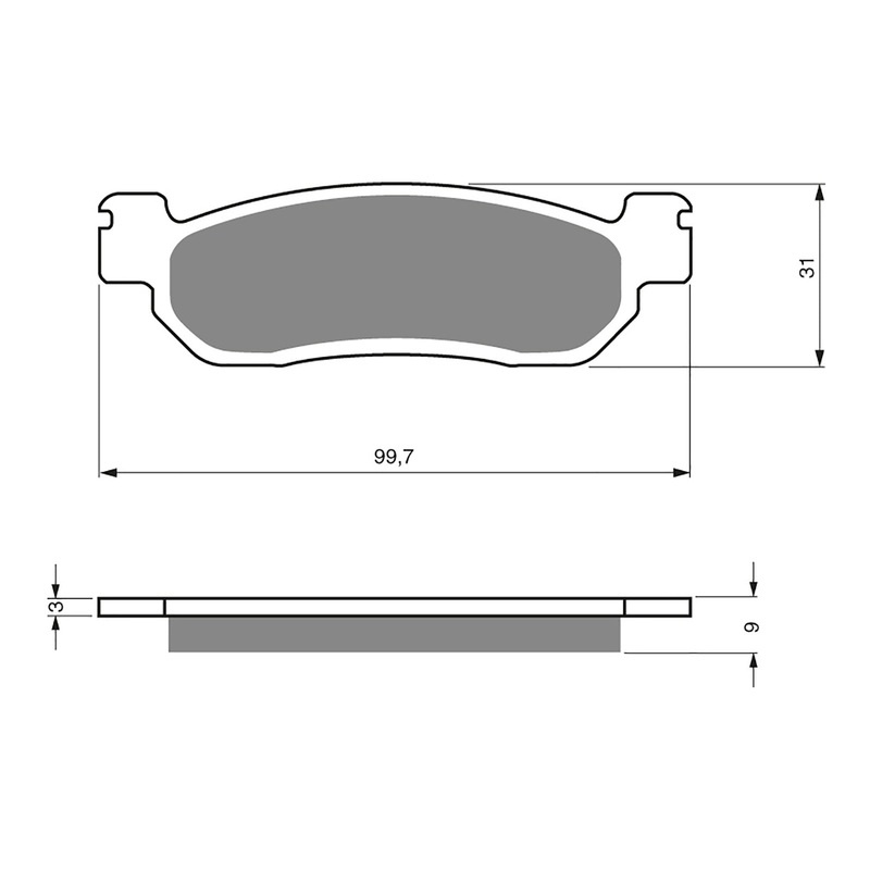 GOLDfren Brake Pads Sintered Sports GF146 – S3 ( PH262 )