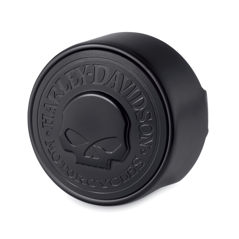 Harley Davidson 61301045 Willie G Skull Horn Cover KIT,COS CVR,HORN,WILLIE G SKULL,BLK